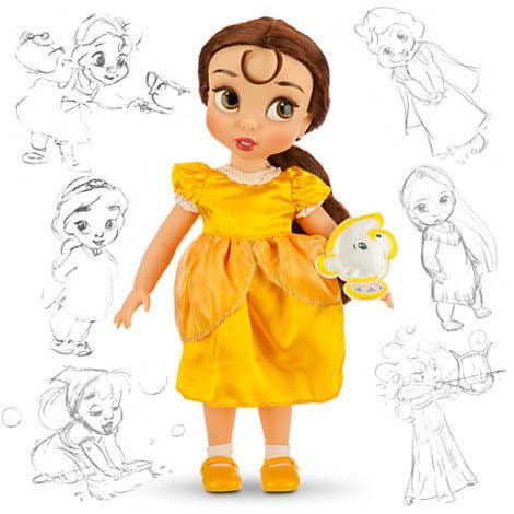 princess polly baby blue dress Disney | Toys | Disney Parks Baby Belle Beauty The Beast Princess Baby Plush