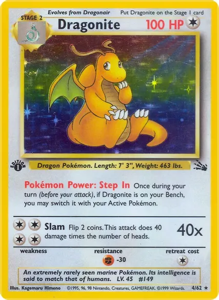 Pokmon TCG: 5 of the Rarest and Most Valuable Dragonite Cards - HobbyLark