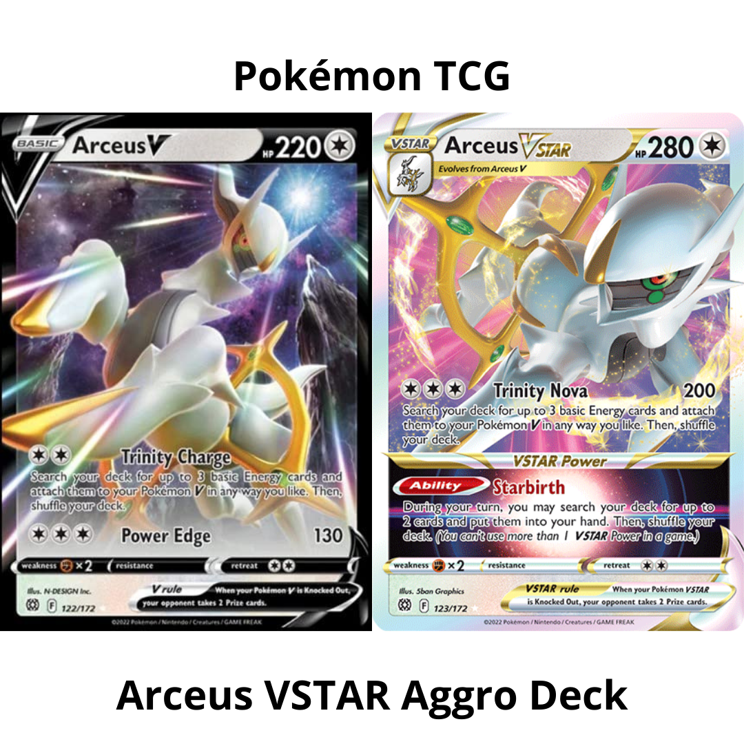 Pokmon TCG: Standard Arceus VSTAR Aggro Deck - HobbyLark