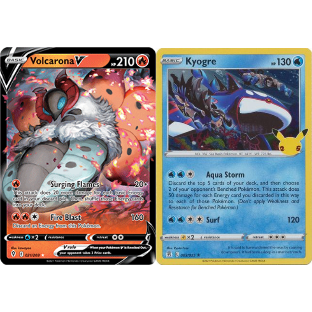 Pokmon TCG: Standard Kyogre/Volcarona V Deck That Costs Less Than $10! -  HobbyLark