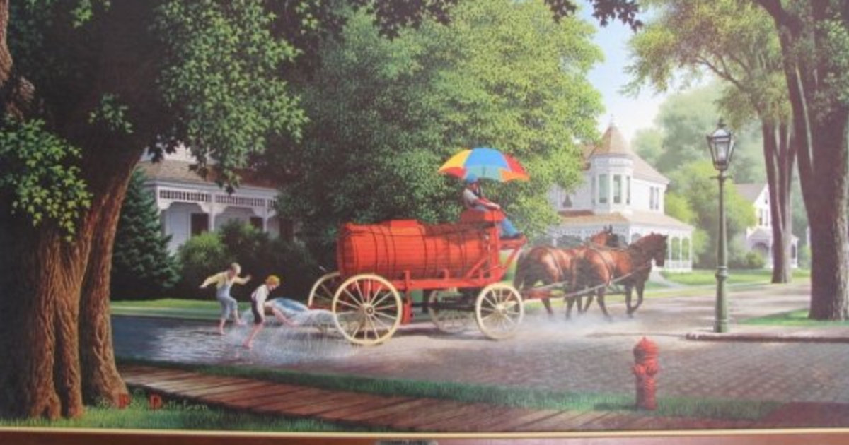 How to Tell a Paul Detlefsen Print From an Original Painting