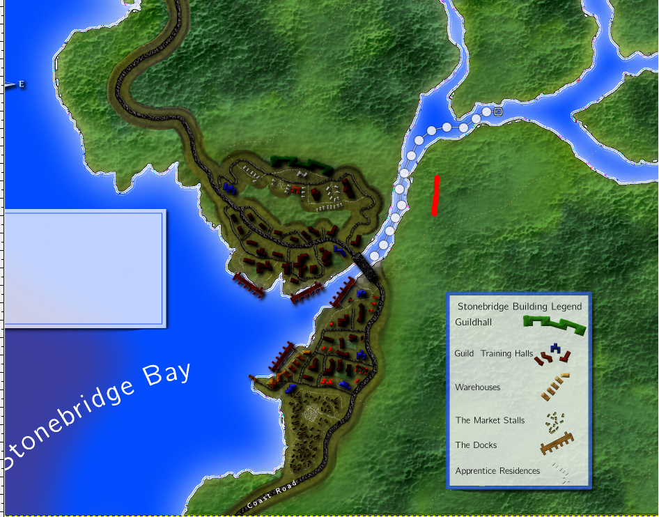 Creating Fantasy Maps With GIMP: Labelling - HobbyLark
